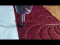 Feather Fill Tutorial Longarm quilting free hand feathers bump back feathers custom