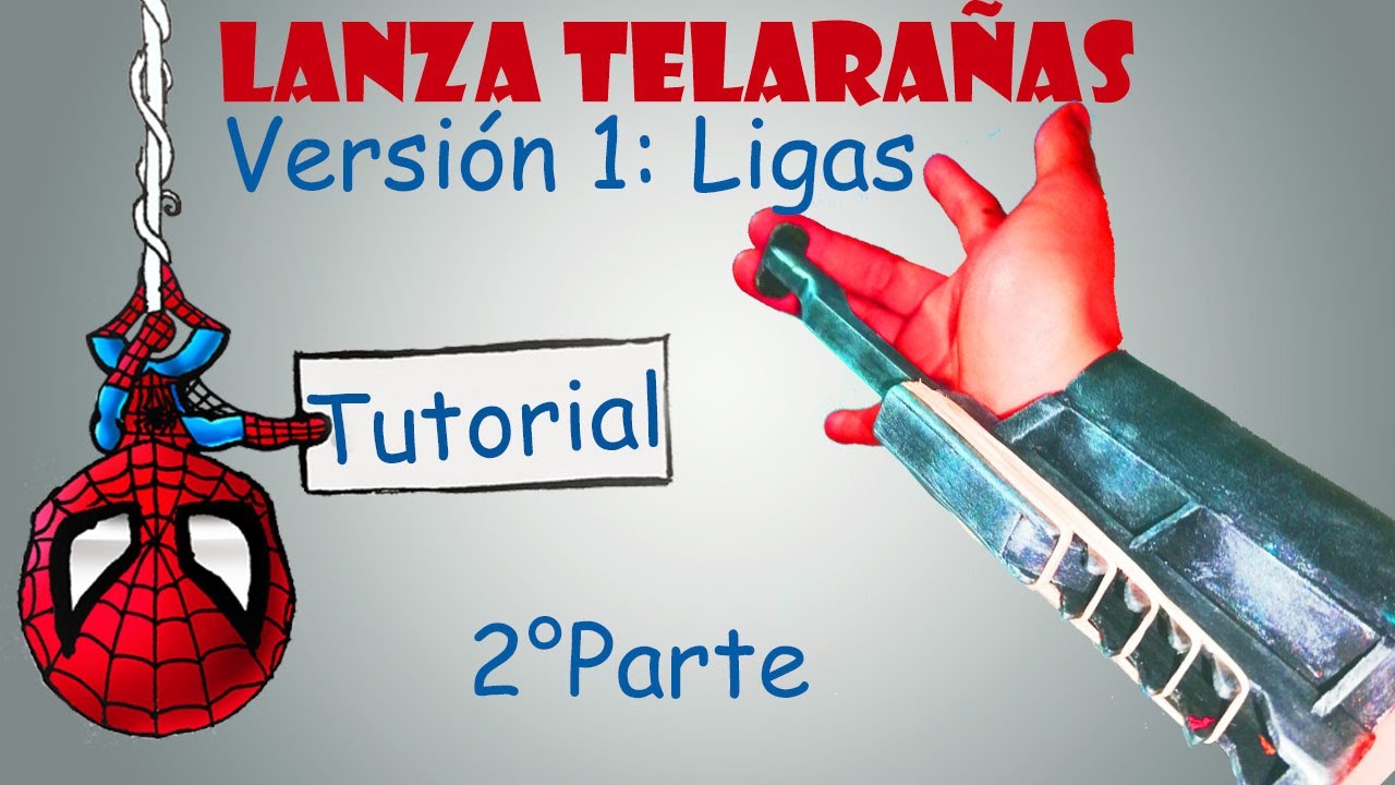 Como hacer web shooter funcionales | Lanza telarañas | Tutorial