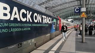 Departure Ic 144 To Amsterdam Centraal berlin Hauptbahnhof