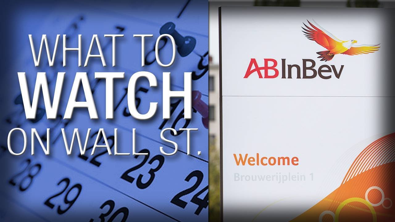 What to Watch Friday: World’s Largest Brewer Releases Earnings