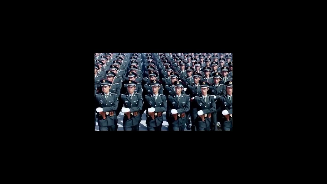Intense Training Of The Chinese Elite Male Honor Guard Army Military China