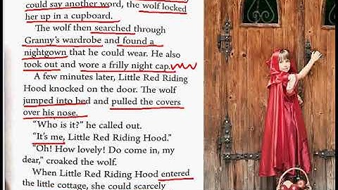 ENG lit. Class 3 Ch 1 little Red riding hood (Part 2)