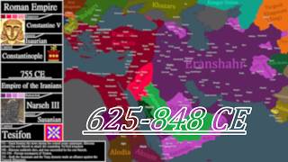 Alternative Scenario: What if the Arab Conquests didn't happen until two centuries later? (625-848)