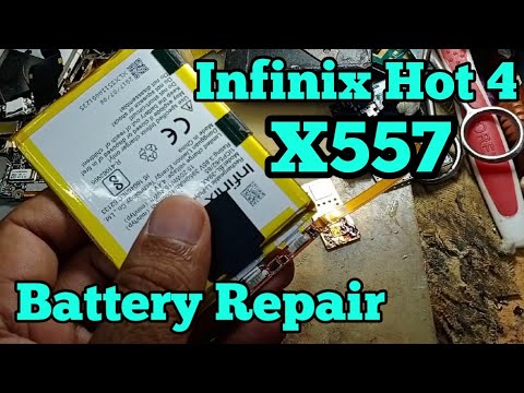 How To Repair Infinix Hot 4 Battery  X557  Repair Battery