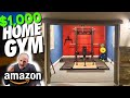 How to BUILD a $1,000 HOME GYM on AMAZON in 2023!