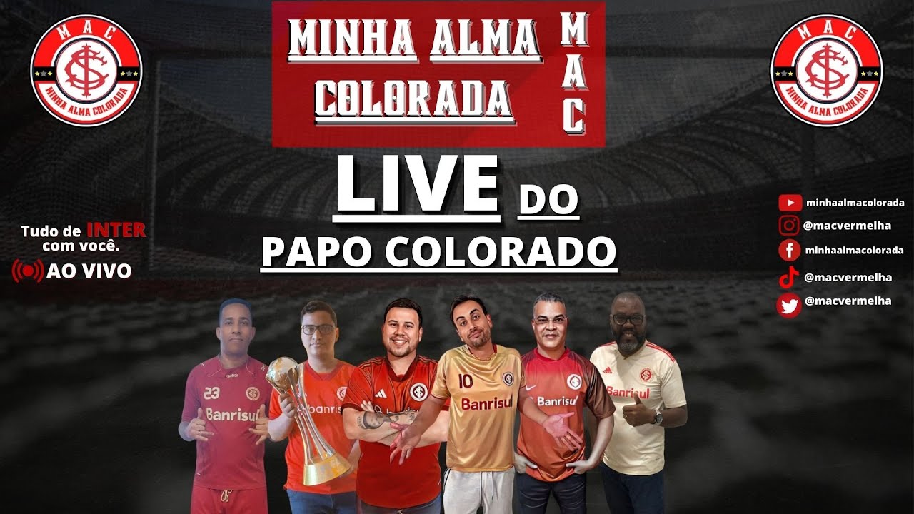 Live repercutindo tudo de INTER - Papo Colorado #47 / Teste