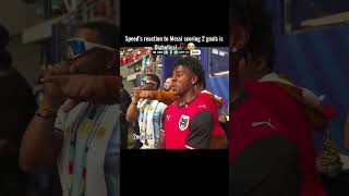 Speed was about to cry🥀😭 #worldcup2026 #ishowspeed #messi