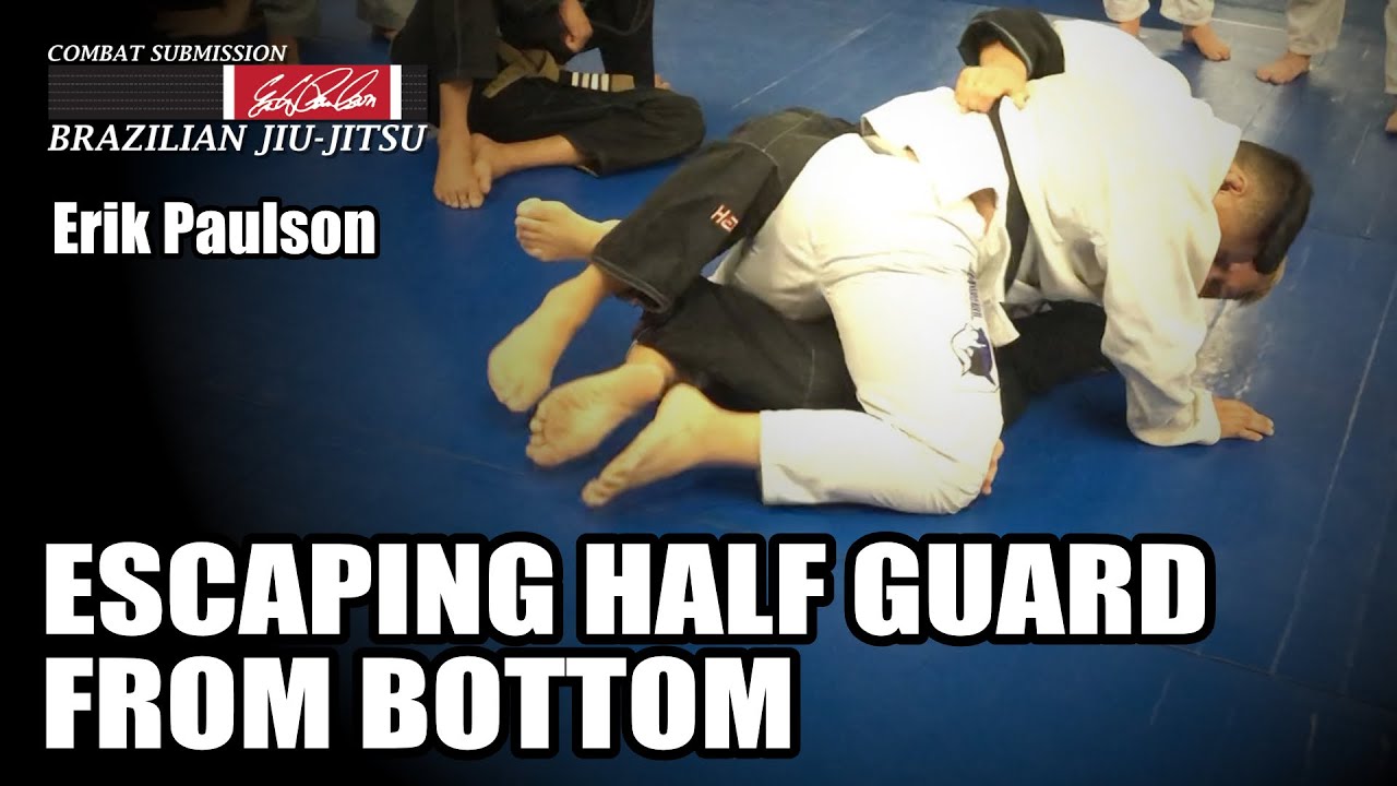 スポーツ・フィットネス Everyday Half Guard Destruction Jason H CSBJJ - Escaping Half Guard Bottom - Erik Paulson - YouTube
