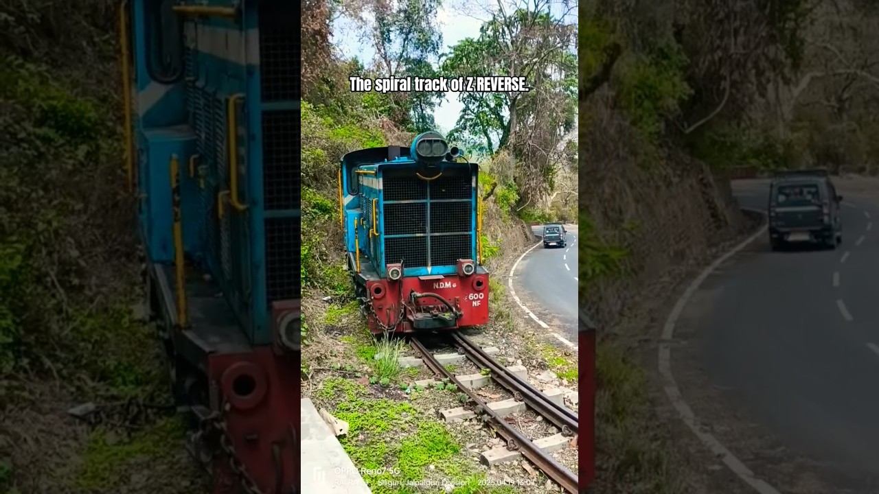 The spiral track of Z reverse 1 