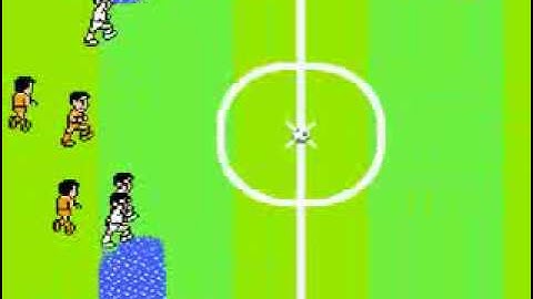 KICK AND RUN FOR THE NES - FOURTH GAME ITALY VS JAPAN