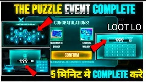 HOW TO SOLVE MOCO PUZZLE EVENT?🤔
