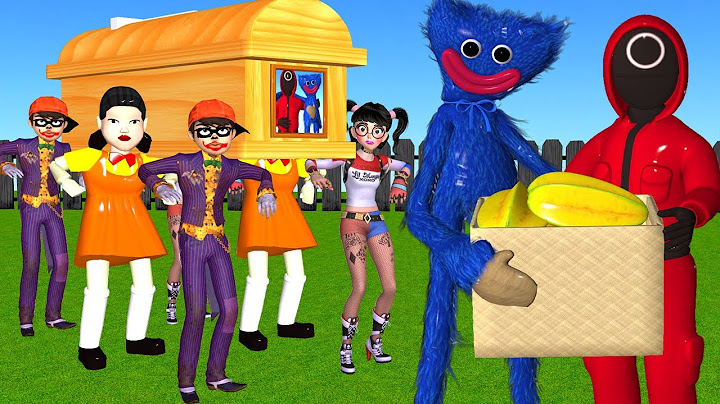 Scary Teacher 3D vs Squid Game - Huggy Wuggy Troll NickJoker and Tani Harley Quinn On Starfruit Tree