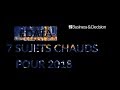 Data  7 sujets chauds pour 2018  lintgrale