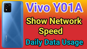 Vivo Y01A Show Daily Data Usage kaise kare | How To Show Daily Data Usage Setting In Vivo Y01A