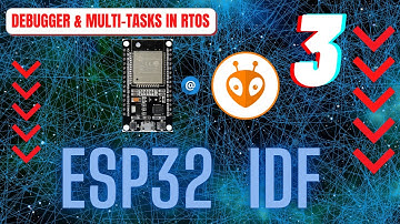 ESP32 IDF 03- Debugger on ESP32 using ESP-prog & Perform Multitasking