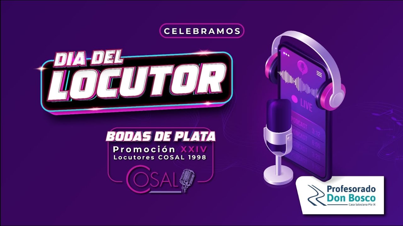 Día del Locutor - Bodas de Plata Locutores Cosal 1998