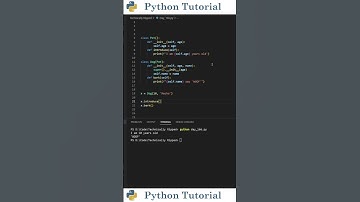 Inheriting Attributes With Classes | Python Tutorial