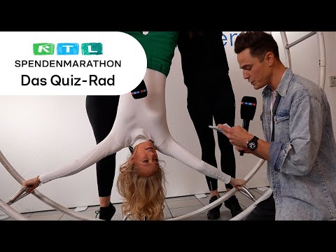 Wie viel weiß Angela Finger-Erben? Das RTL Spendenmarathon Quiz-Rad