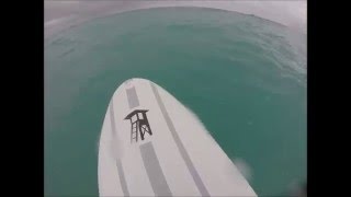 Paddle Board Fail In The Ocean