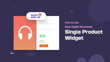 How to Use Easy Digital Download Single Product Widget