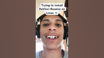 I tried to install DaVinci Resolve on Linux mint #shorts (almost gone wrong) #linuxmintinstall