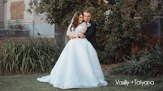 Vasiliy and Tatyana.  Wedding Trailer. Slavic Church Sulamita