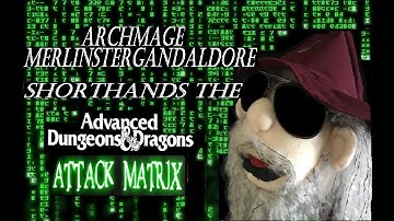How to Shorthand the AD&D 1st Edition Combat Matrix!