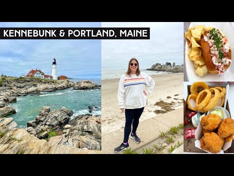 MAINE TRIP 2022: Exploring Kennebunkport and the Portland Head Light!