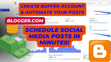 How to Create a Buffer Account and Schedule Social Media Posts | Step-by-Step for Beginners