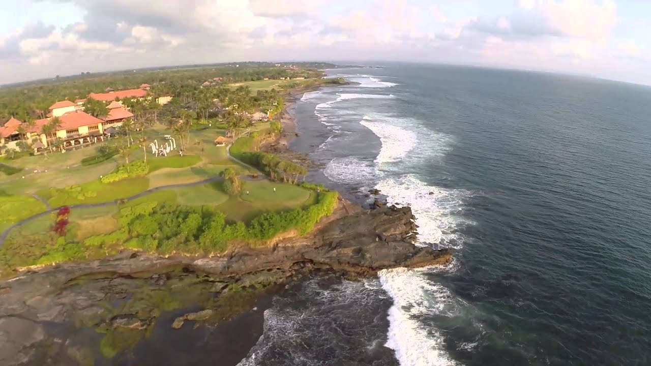 Pan Pacific Nirwana Bali Resort The Journey from the sky YouTube