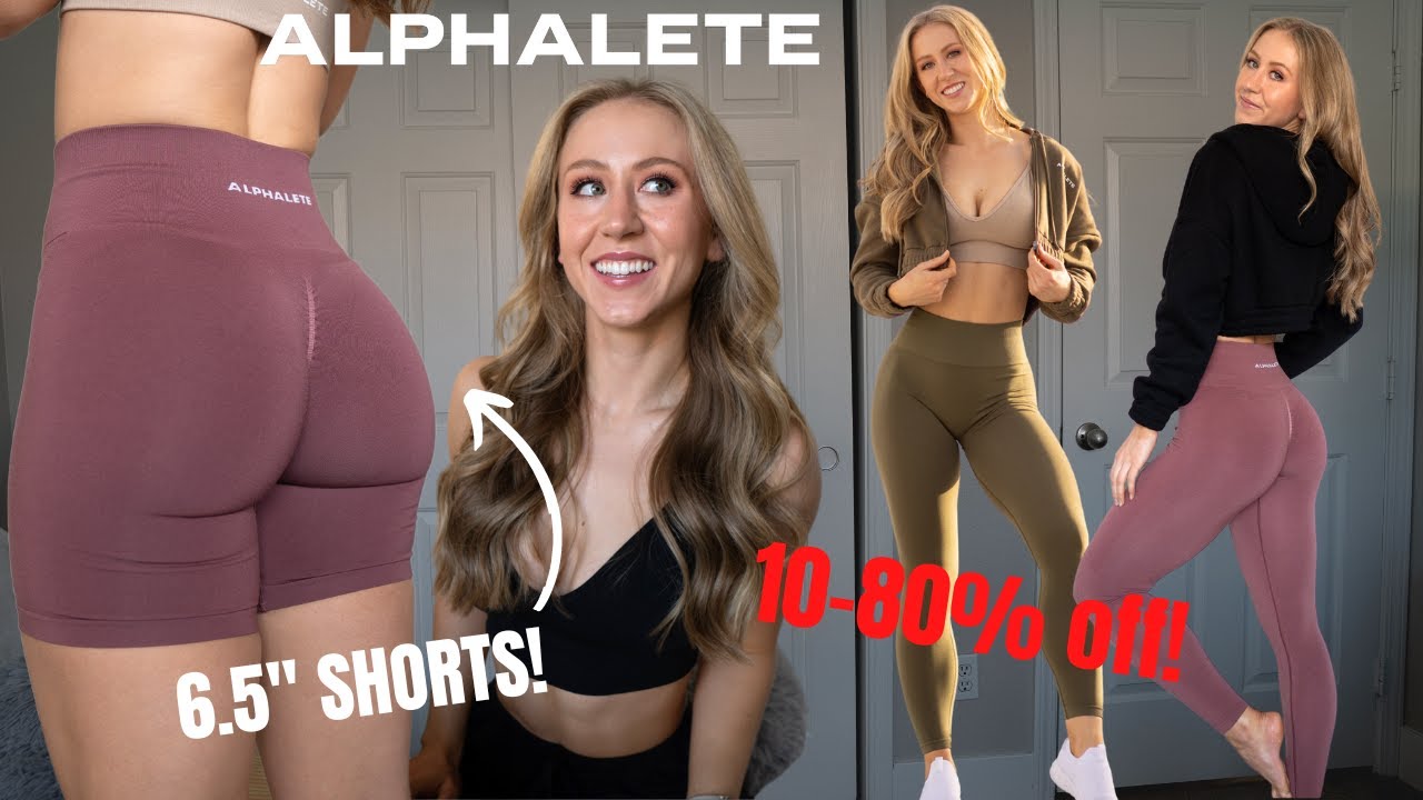 Huge Alphalete Birthday Sale Review! New Amplify?! 