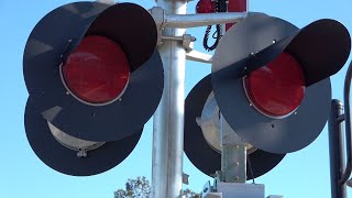 2nd St. Railroad Crossing Tour, San Rafael CA (Brand New SMART Crossing)