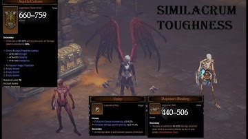 Diablo 3 - Flat Damage Reduction Items Does NOT Scale with Simulacrum
