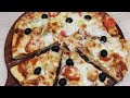 Réalisez cette pizza économique sans levure boulangère