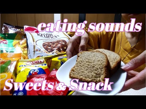 【咀嚼音】マレーシアのお菓子 を食べる音【Eating Sounds/ASMR】Sweets & Snack（No Talking) Kuala Lumpur/Malaysia