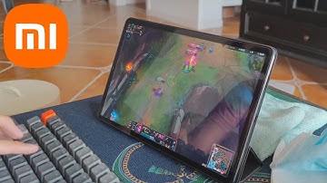 Xiaomi Mi Pad 5 Pro League of Legends! Test PC Mode (Mouse + Keyboard Gameplay)