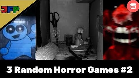 3 Random Horror Games #2 (From Itch.io)