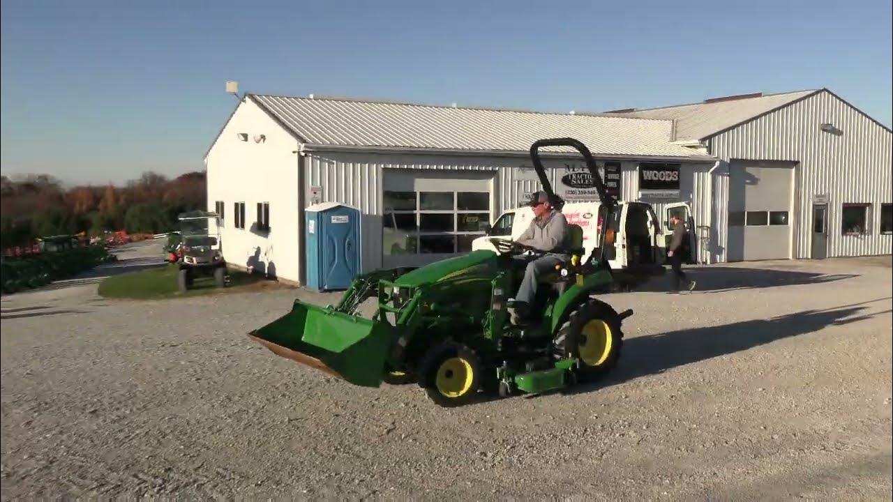 2019 John Deere 2025R Open Station Tractor w/ Loader! Nice! Low Hours