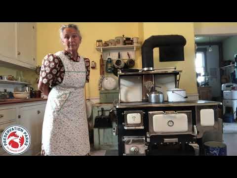 Lighting and Operating Antique Wood Cookstoves 