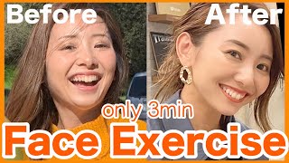 3min Face Exercise /No Equipment