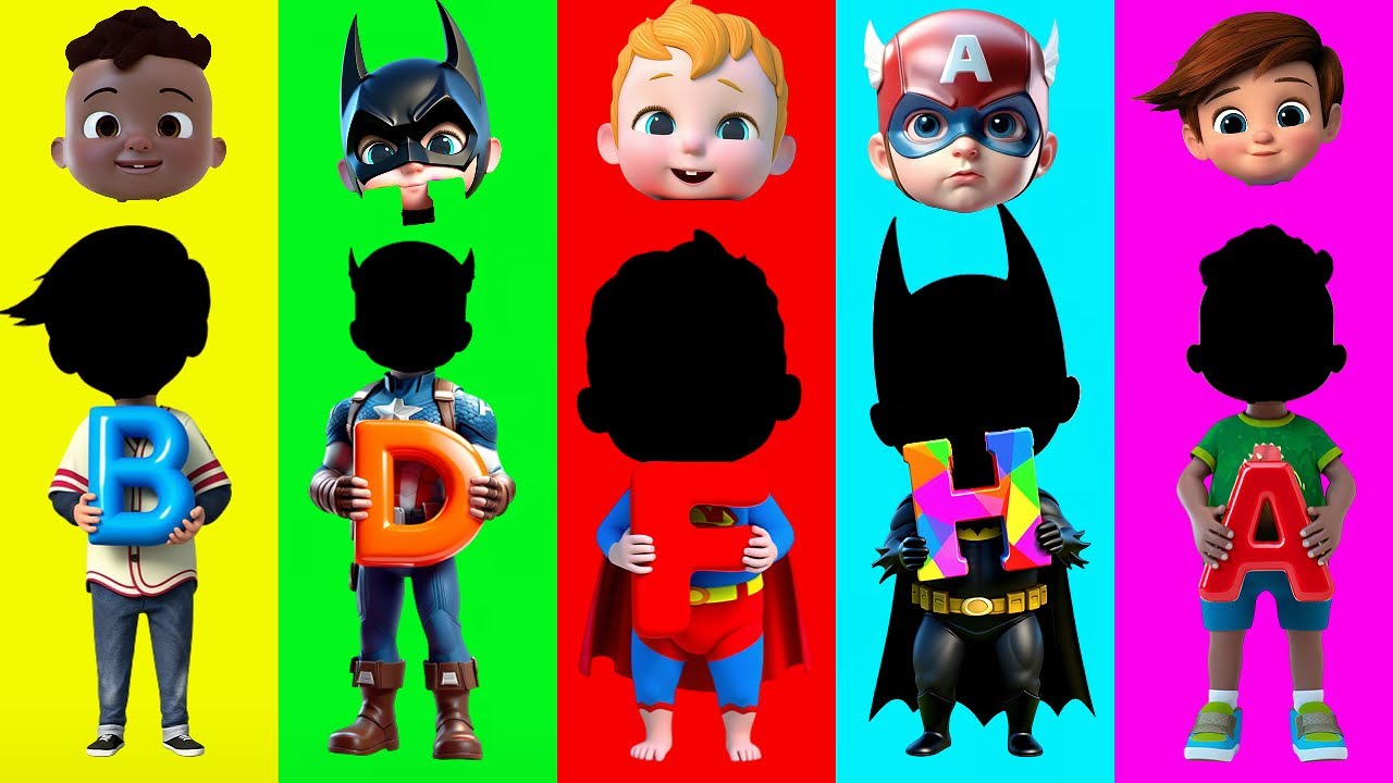 Wrong eyes👀 NEW EPISODES/ Batman 🆚 Boss Baby 🆚 Captain America - COFFIN DANSE  Puzzle Wrong Heads
