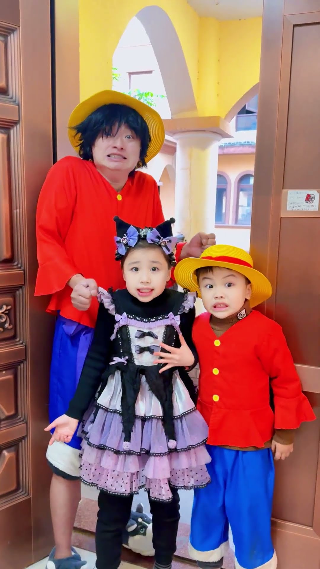小狗飞起来了 #路飞 #海贼王