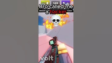 Bro Called me a Hacker 💀☠️#roblox #robloxrivals #rivals