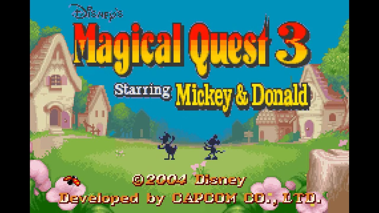 Game Boy Advance Longplay [067] Disney's Magical Quest 3 starring Mickey & Donald (US)
