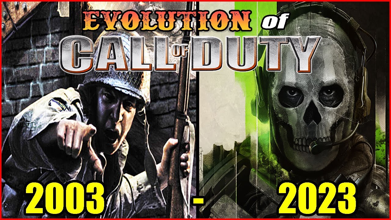Gameplay - Evolution of Games "CALL OF DUTY" campaign | [2003-2023 ...