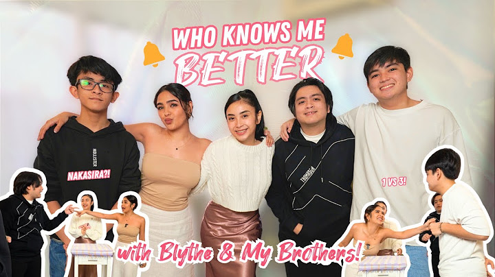 Who Knows Me Better: Blythe vs My Brothers (SUPER FUNNY OMG!!) || Bea Borres