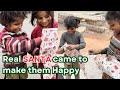 Real Santa came to make them Happy | Christmas | ​⁠@ChhotuFoundation #santa