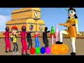 Scary Teacher 3D vs Squid Game Using Speed and Shield Honeycomb Candy and Archery 3 Times Challenge