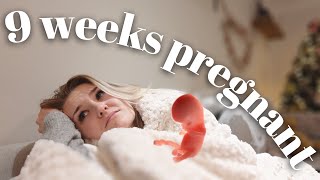 9 WEEKS PREGNANT WITH BABY #2: Early Pregnancy Vlog, Morning Sickness in First Trimester
