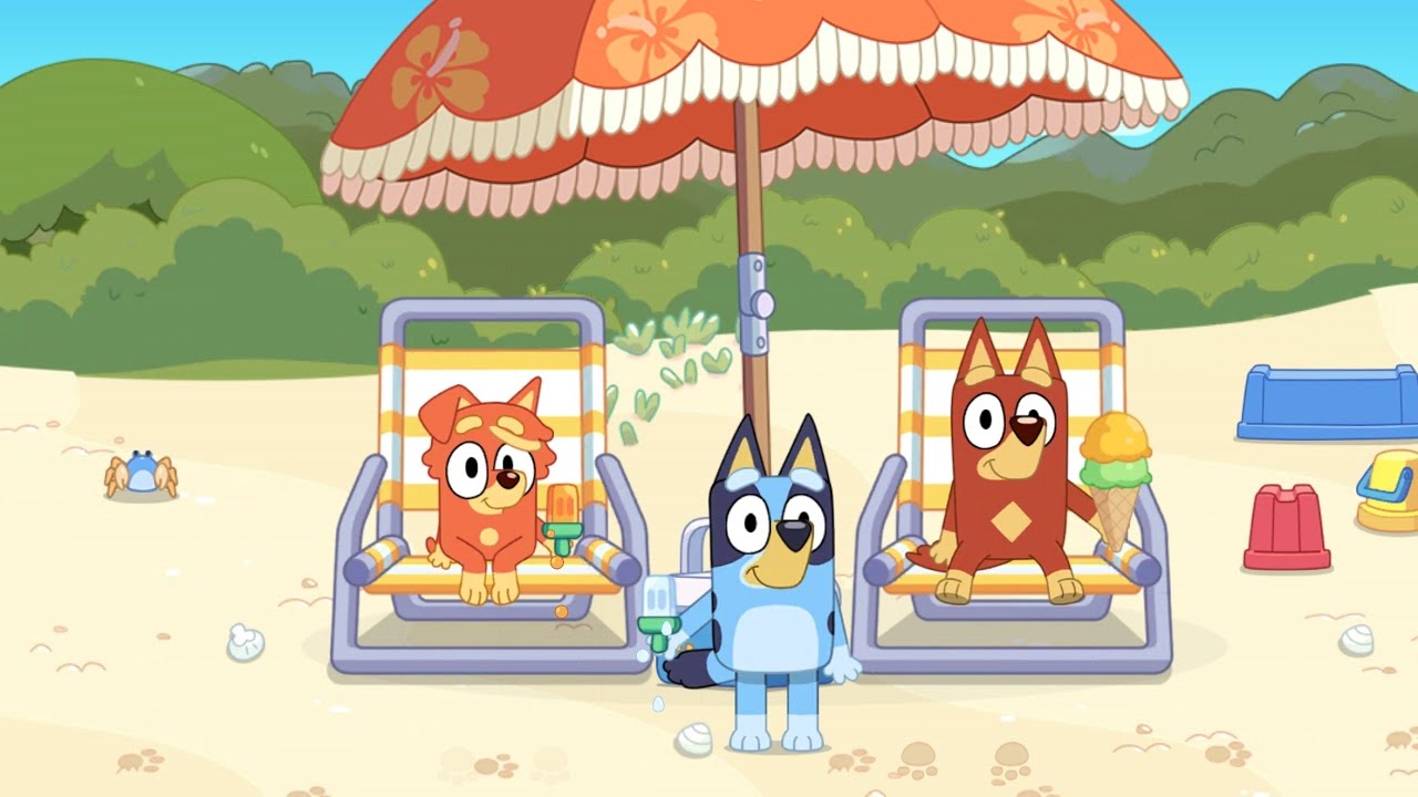 Bluey’s Summer Beach Party with Tasty Ice Cream Treats! Gameplay 02